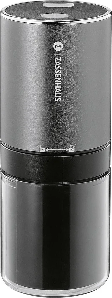 Zassenhaus 41361 Mini Master : Broyeur à café USB avec meules de précision
