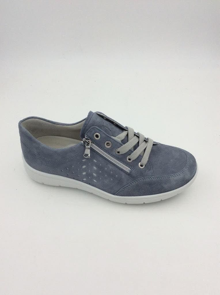 Semler Greta Schnürer Blau in Gr. 38 Produktbild 