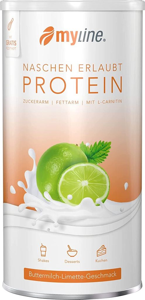 Inkospor Myline Eiweiß 400g Buttermilch-Limette Produktbild 