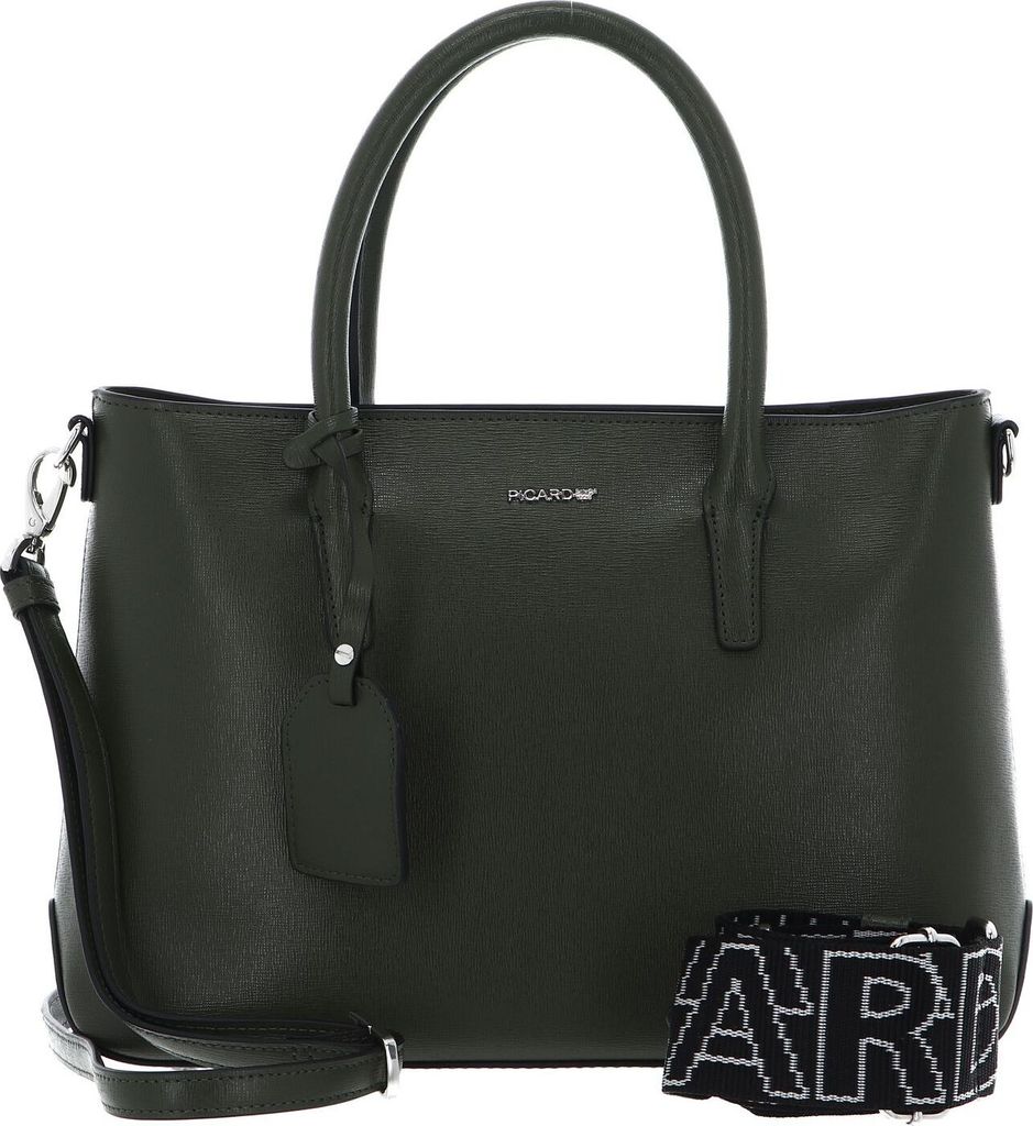 PICARD Handtasche Schultertasche Superstar Handbag Pesto dunkelgrün