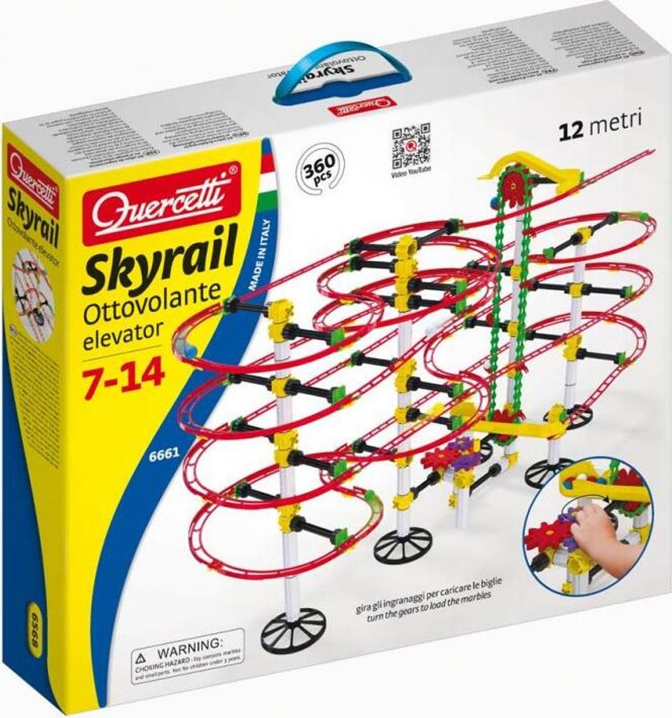 Quercetti Tor Kulkowy Skyrail Ottovolante Výťah 6661 Obrázok produktu 