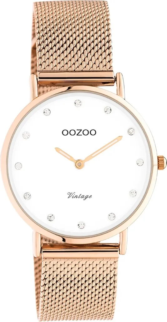 Oozoo Orologio Vintage C20243 Oro Rosa: Eleganza Unisex al Quarzo
