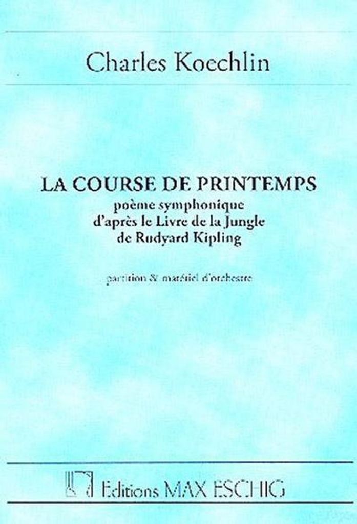 La Course de Printempspour orchestre