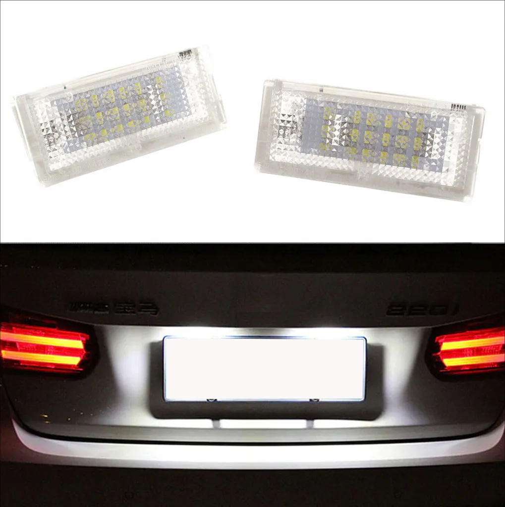 2 Pezzi Luci Targa LED per Mini Cooper R50 R52 R53 No Errore