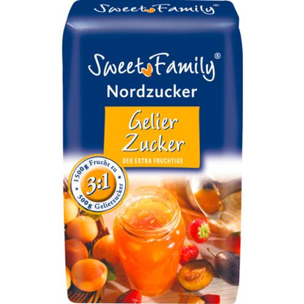 Sweet Family Gelierzucker 3:1 500g | perfekt für Marmelade Produktbild 