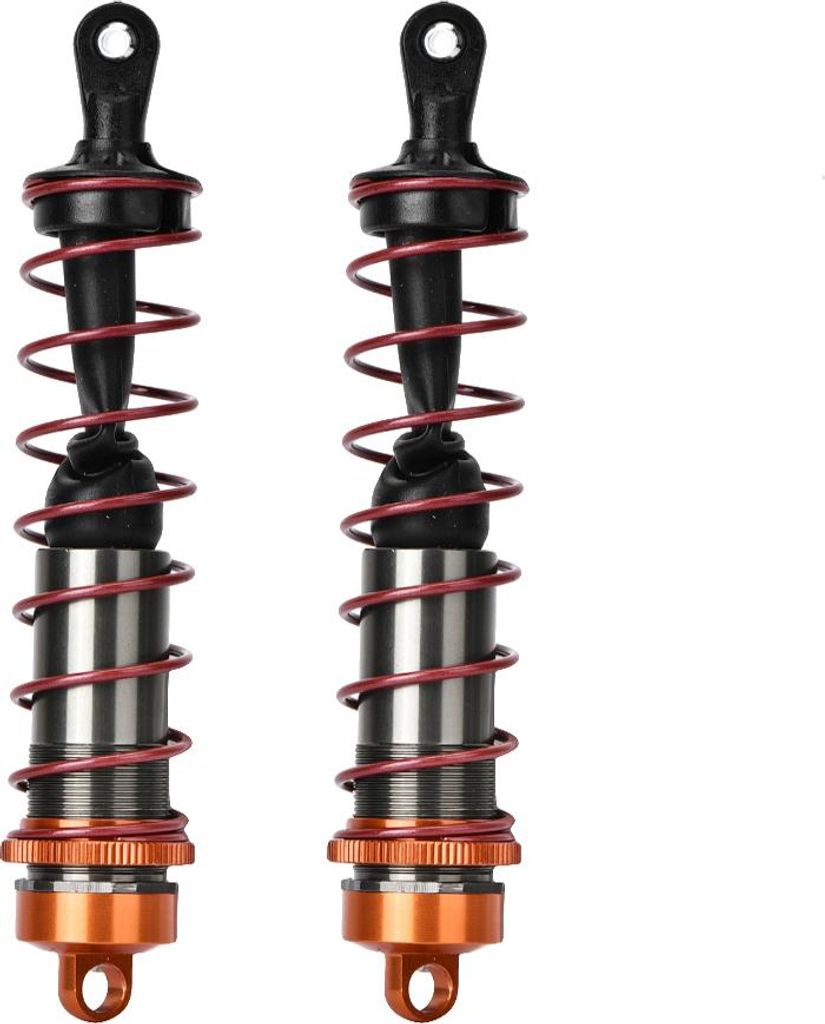 2pcs Metall -Stoßdämpfer Dämpfer für 1/8 RC -Auto -Ersatzteile Accessoire (120 mm)