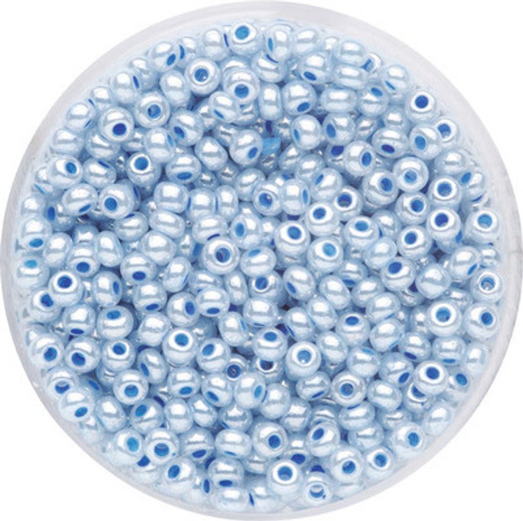 Rocailles Wachs blau 2,6 mm 17 g