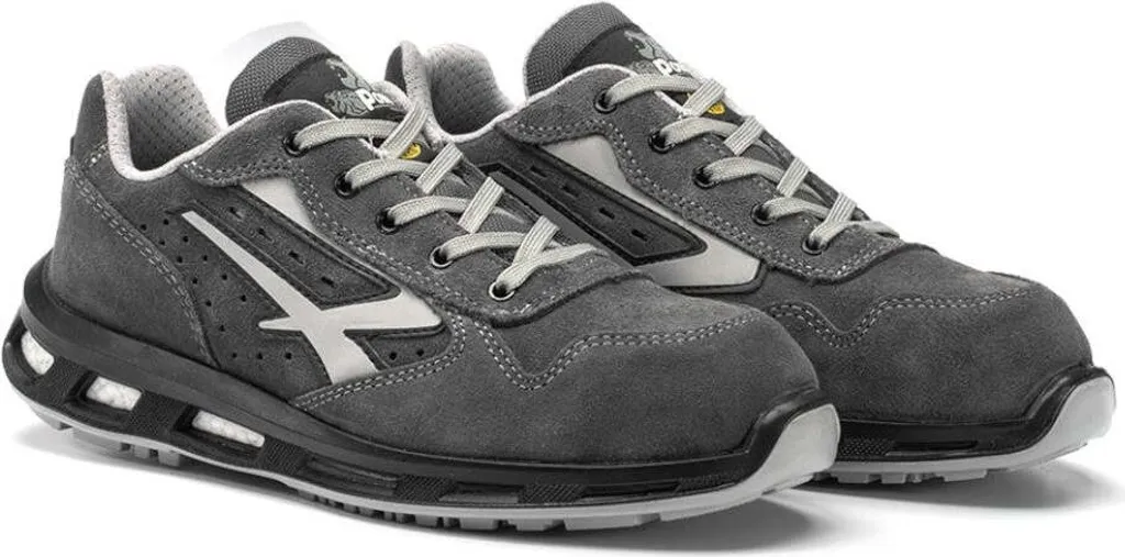 Chaussures de sécurité basses S1P SRC daim perforé pointure 43 gris