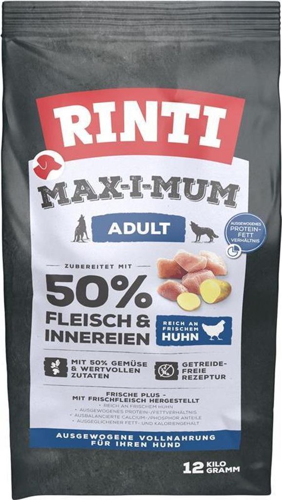 Rinti Max-i-mum Adult Huhn 50% - 12kg