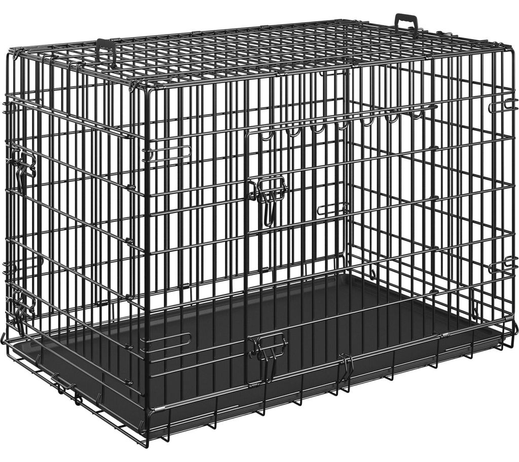 tectake® Hundekäfig-Gitterbox Luna klappbar, mit 2 Produktbild 