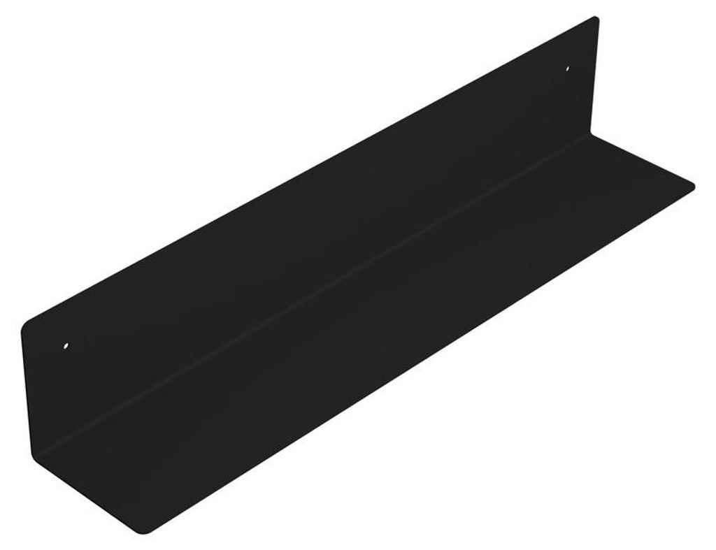 Aqualine Regal 498x95x95mm, schwarz matt