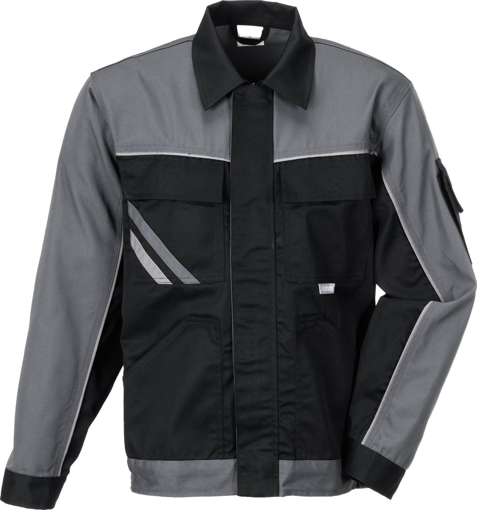 Größe 67 Herren Planam Highline Bundjacke schwarz schiefer zink Modell 2710