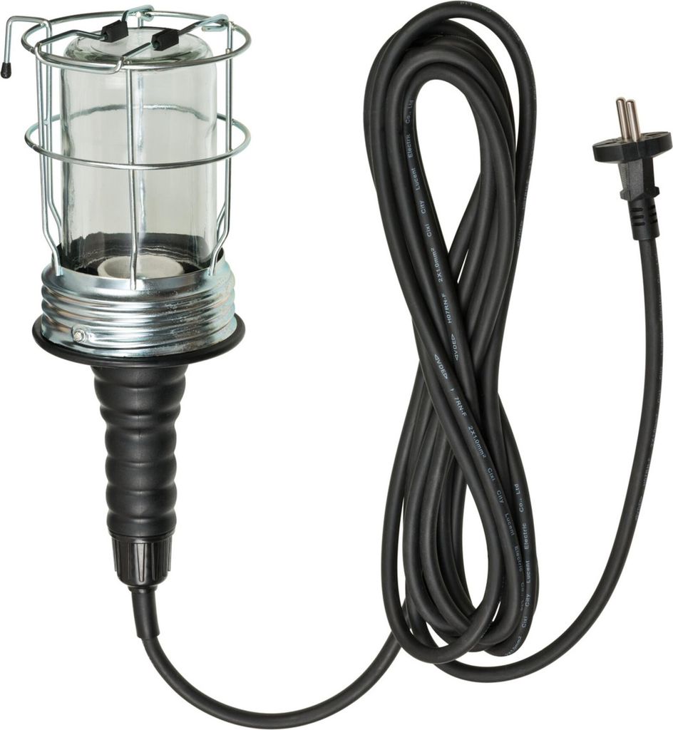 Brennenstuhl Gummi-Handleuchte GH 20 Werkstattlampe 60W Produktbild 