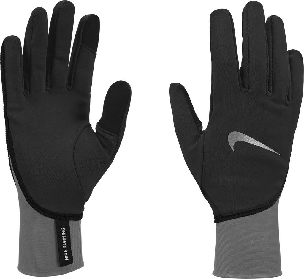 Nike - "Pacer" Handschuhe für Damen, Mittelschwer, Laufen CS2639 (XL) (Schwarz)