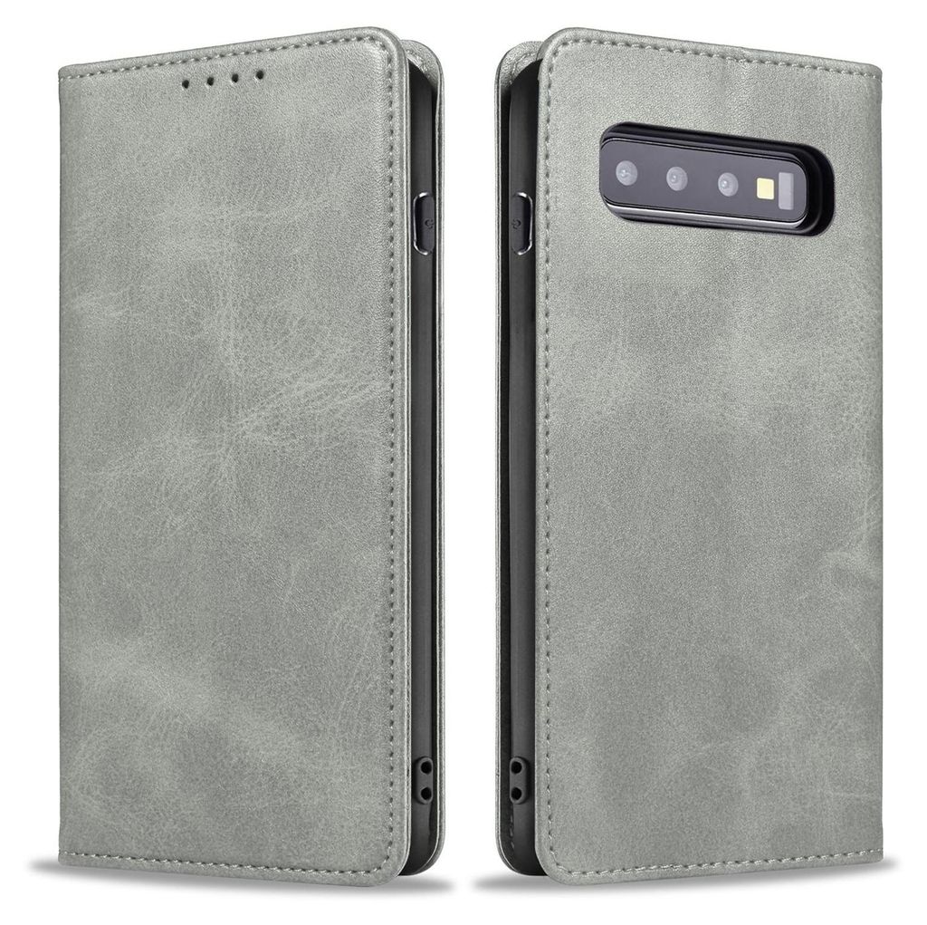 Handyhülle für Samsung Galaxy S10 Kunstleder Flip Cover Produktbild 