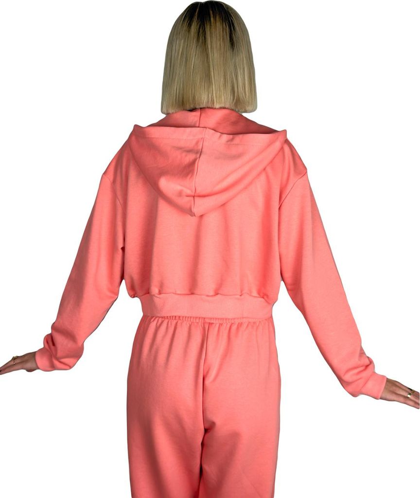 XANT, Hoodie Damen, Kapuzenpullover, Sweatshirt Frauen mit Kapuze, Pfirsich, XS/S