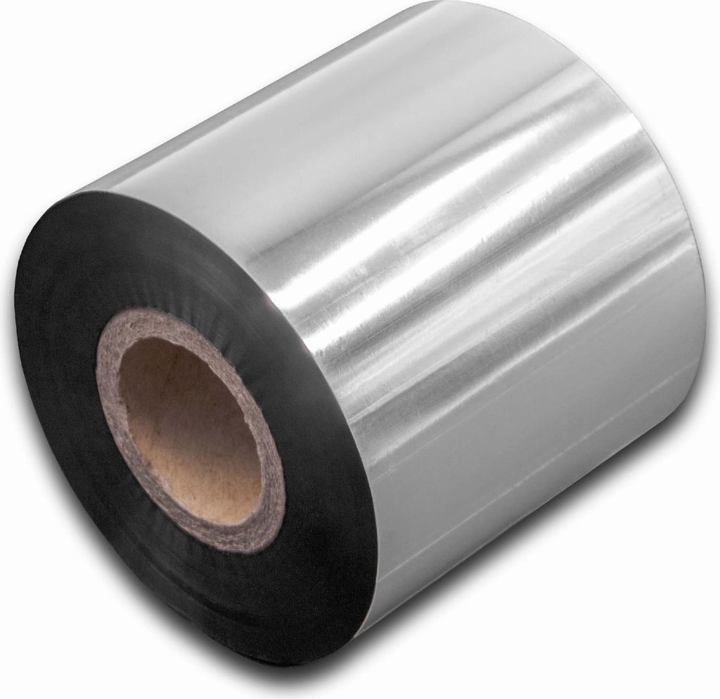 vhbw Thermotransfer-Band kompatibel mit Bixolon Samsung SLP-T403, SLP-T400 Drucker Etikettendrucker, Wischfest, 60 mm x 300 m, Wachs Harz Schwarz