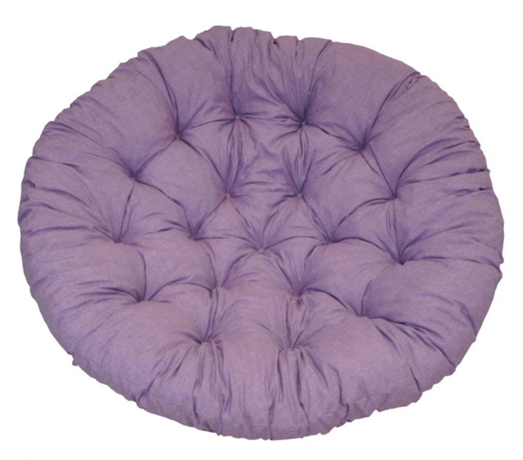 Polstr deluxe na křeslo papasan 110 cm - fialový melír Obrázek produktu 