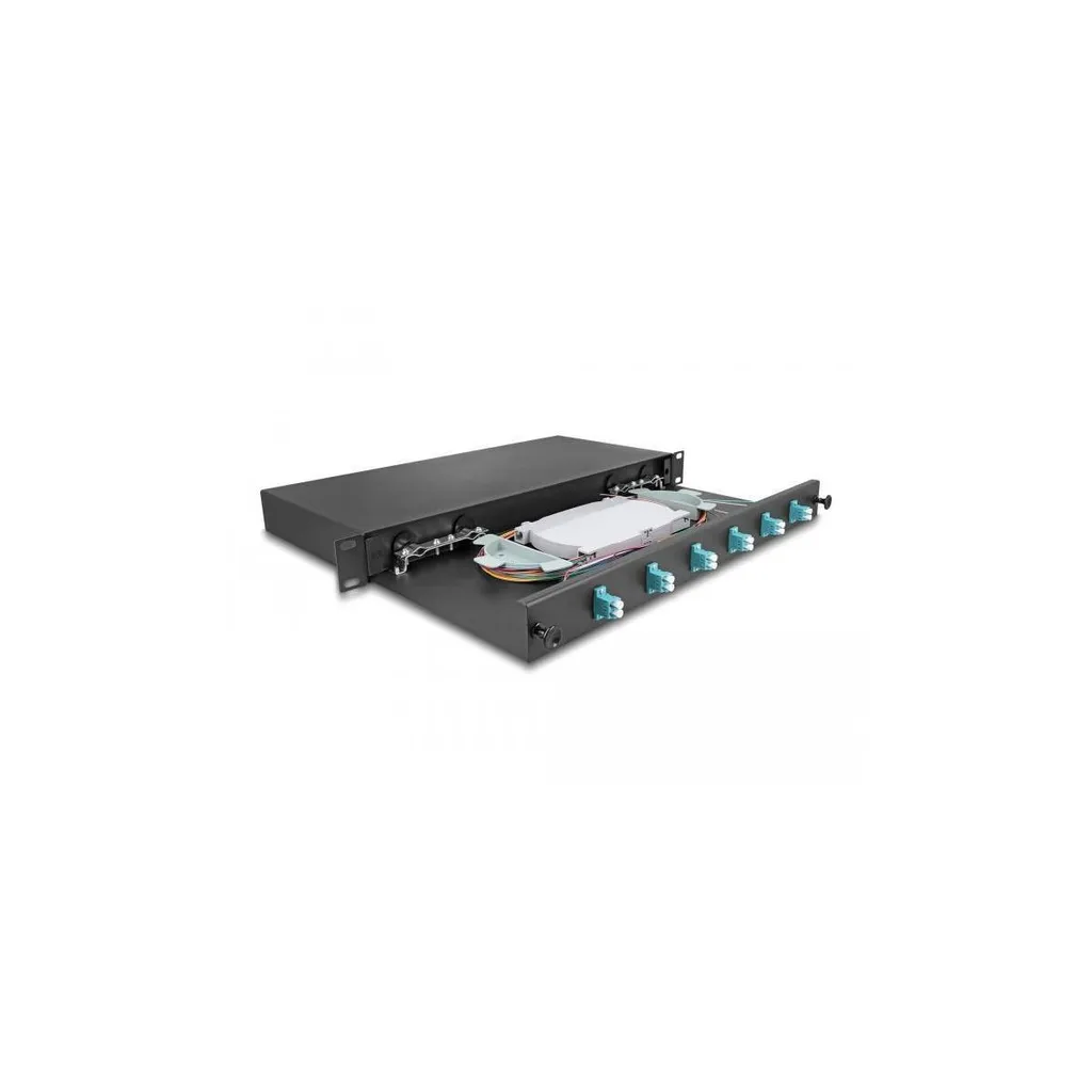 Panneau de Brassage Fibre Optique 6 LC Duplex OM3 pour Réseau Local
