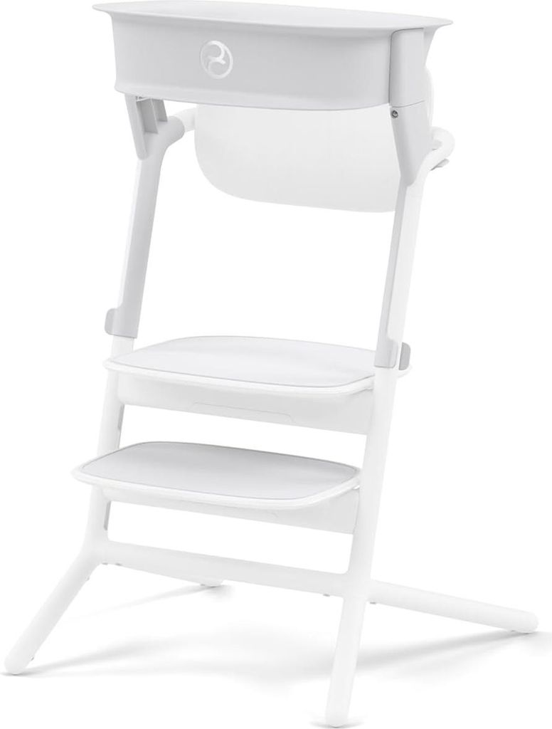 Leertorenset für das Umbauen der LEMO hohen Kinderstuhl - 1-5 Jahre (bis 25 kg) - All White (Weiß)