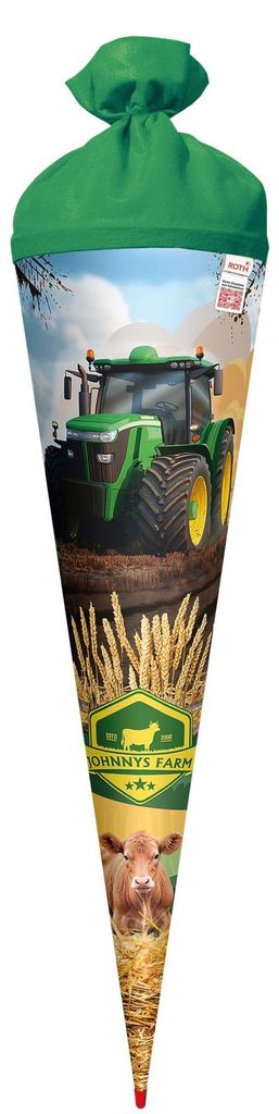 Roth Schultüte 70cm rund Traktor Power Produktbild 