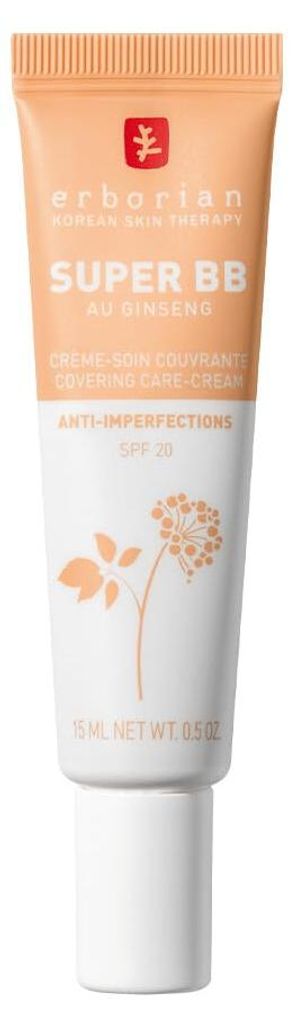 Erborian Super BB Doré - full coverage BB cream for acne Zdjęcie produktu 