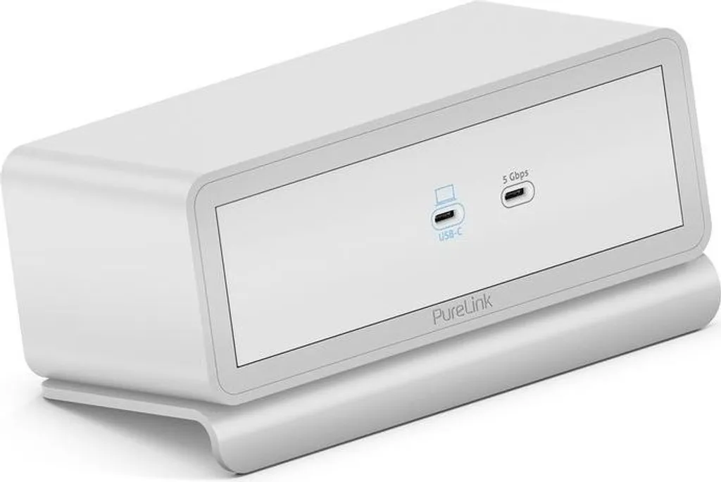Station d'accueil USB-C Multiport 100W PD PureLink M2-ENC07 Blanc