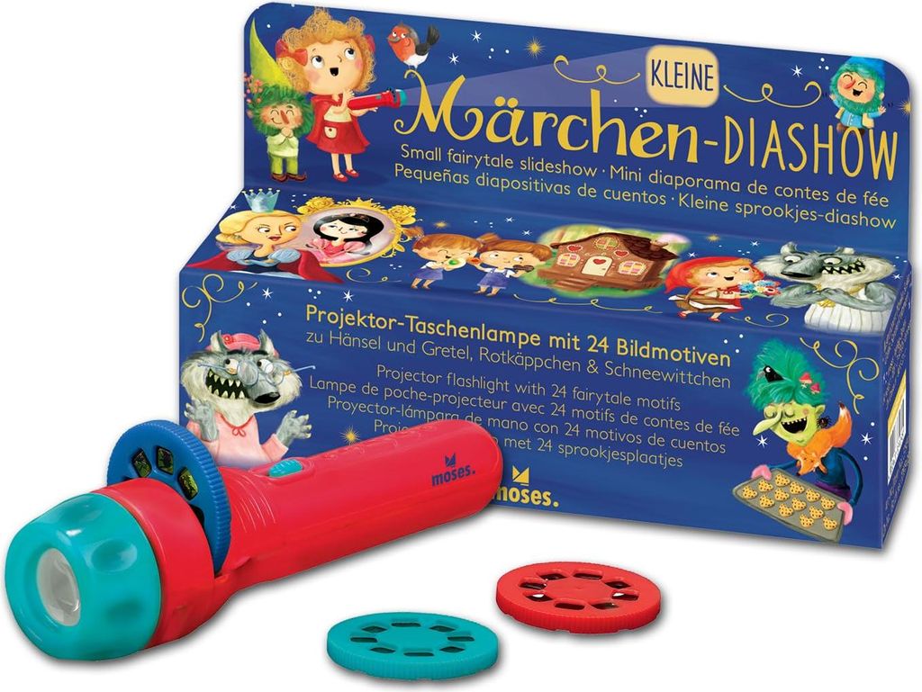 moses. Kleine Märchen-Diashow, Projektor-Taschenlampe für Produktbild 
