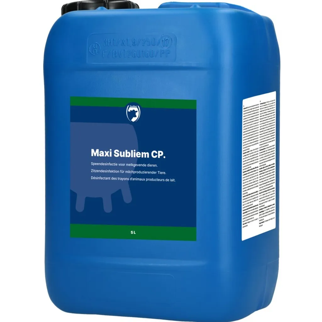 Maxi Subliem CP (1 su 8) - Disinfettante Capezzoli Concentrato Iodio