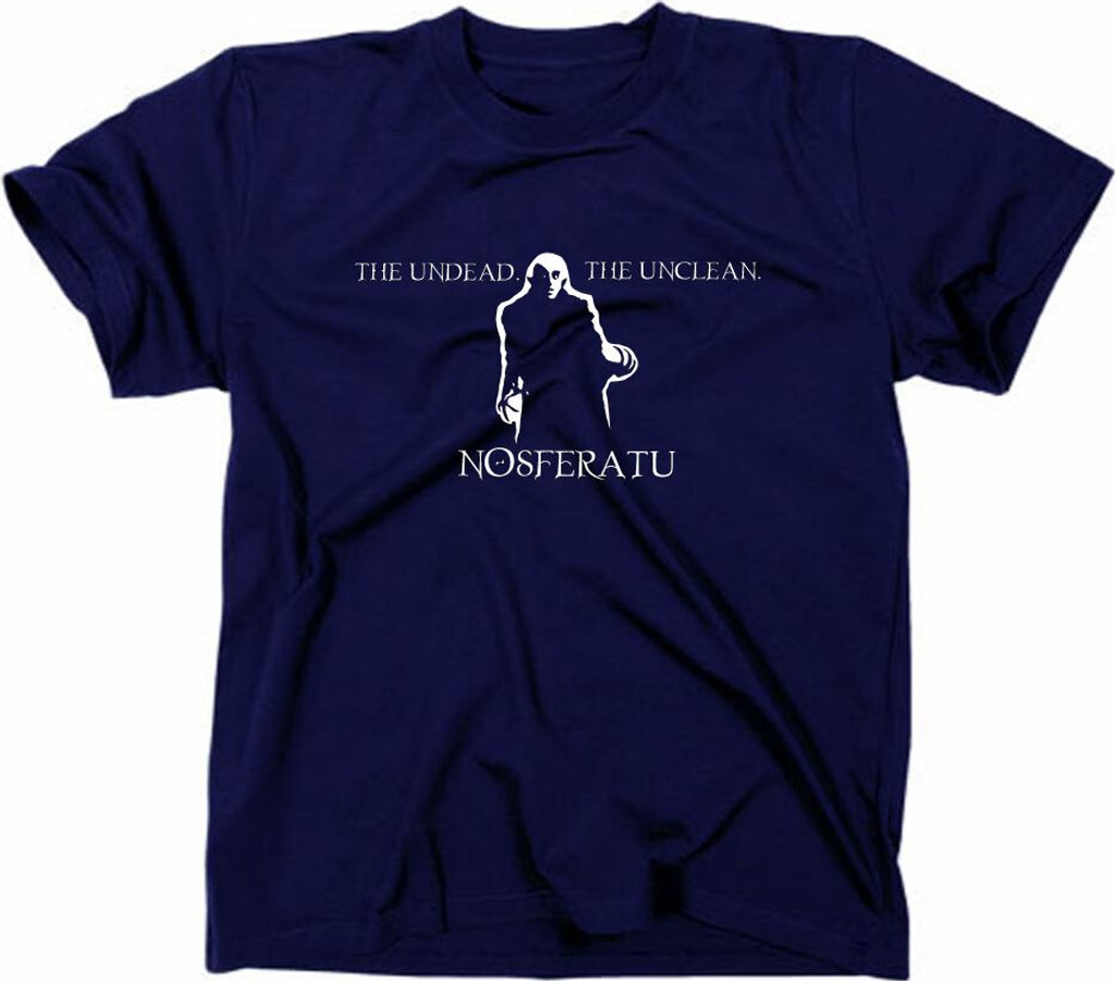 Styletex23 T-Shirt Nosferatu Kult Stummfilm, navy, S