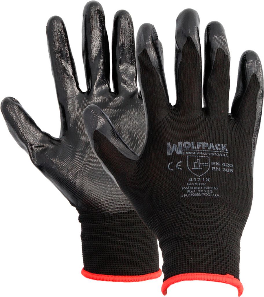 WOLFPACK LINEA PROFESIONAL Nitril/Nylon imprägnierte Handschuhe SAFETY_SUPPLY