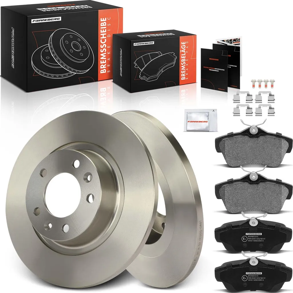 Réparez vos Freins Arrière : Kit Disques et Plaquettes pour Jumpy Scudo