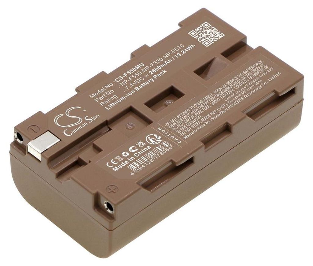 Akku fr Sony CCD-SC7, CCD-TR97, CCD-TR500 und andere, 2600 mAh, Li-Ion