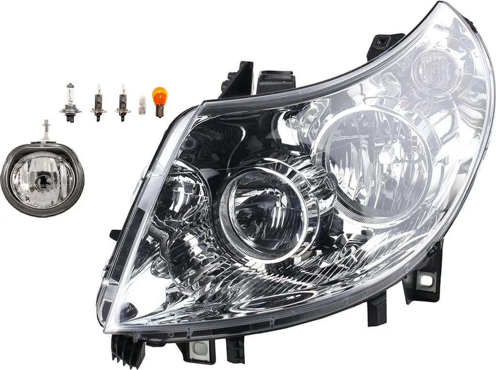 Faro Anteriore Johns per Jumper 06-10 - Ricambio Diretto H7/H1