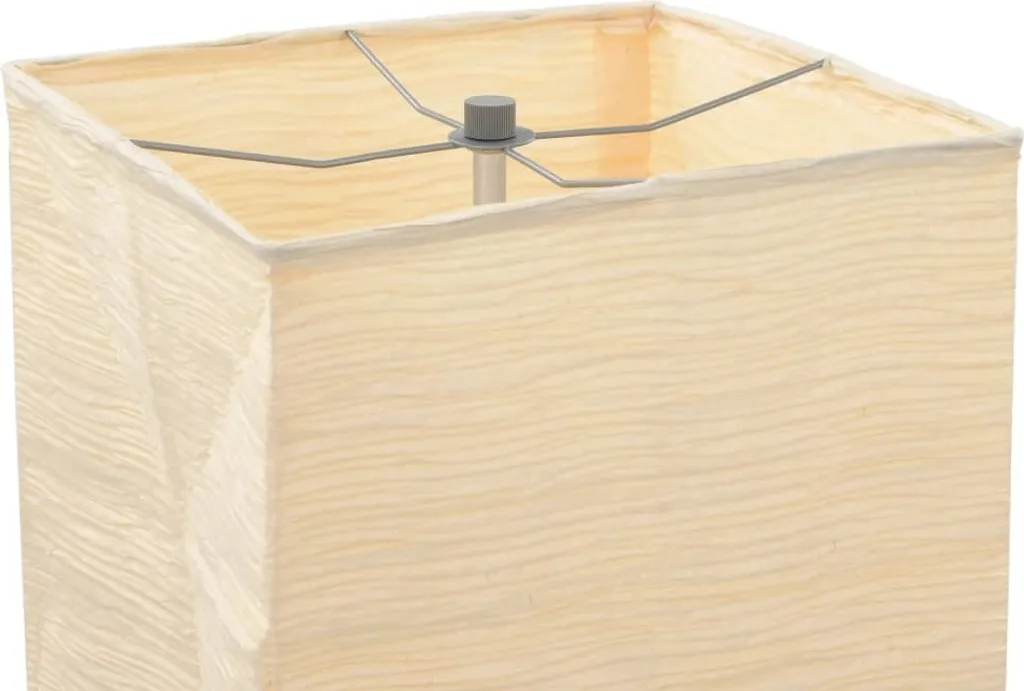 Piantana Design Acciaio e Beige 135cm: Lampada Minimal per Soggiorno