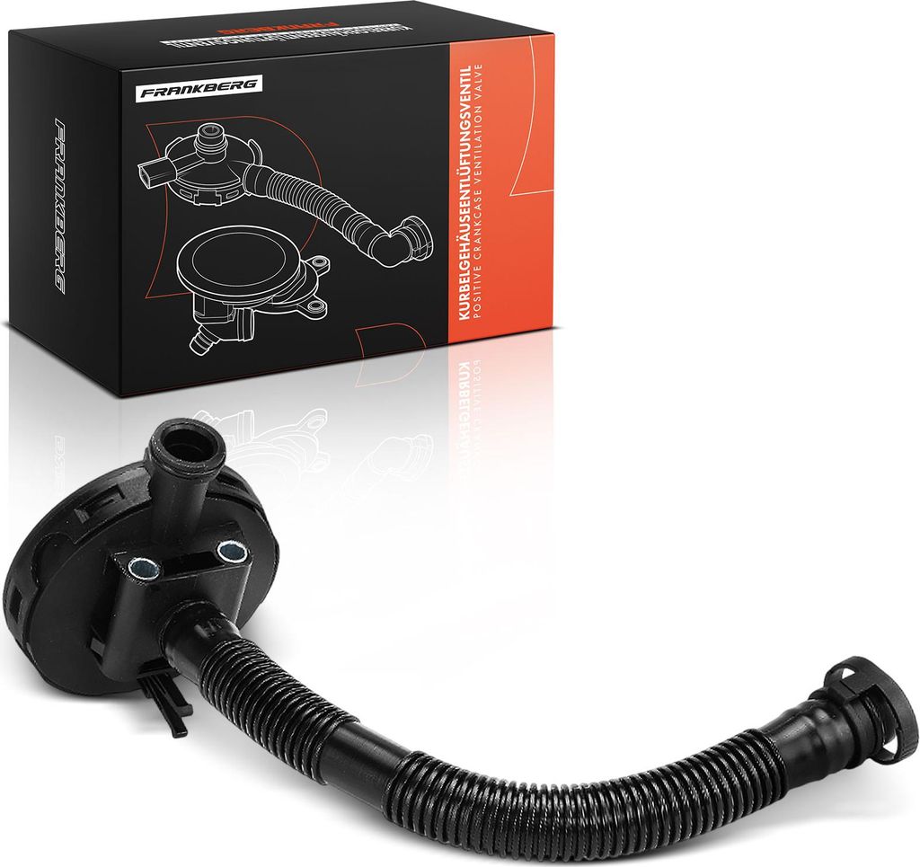 Frankberg 1x Ventil Kurbelgehauseentluftung für VW Polo 6C Seat Skoda Fabia II 1.6L
