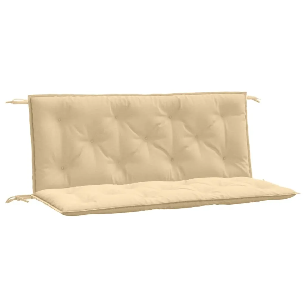 Cuscini Panca Giardino vidaXL 2 Pezzi - Beige Melange 120x50