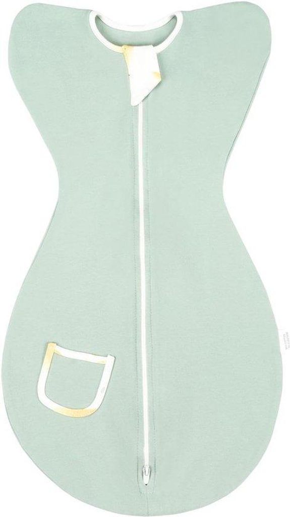 Baby Transitie Slaapzak mit Armen aus 100% Baumwolle, leichtes, tragbares Baby-Decken mit 2-fach Rits, für Neugeborene, 0-3 Monate, Jungen oder M...