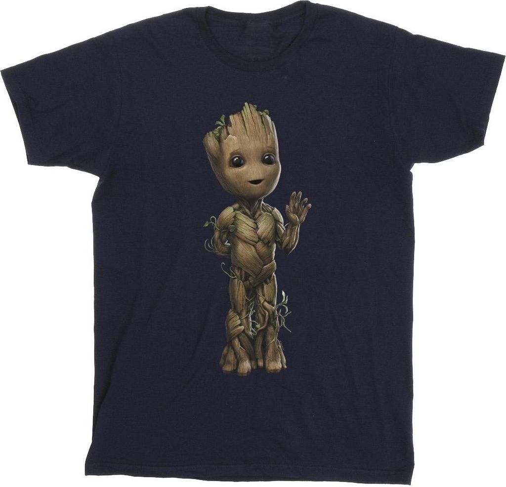 Marvel - "I Am Groot" T-Shirt für Herren BI38882 (3XL) (Marineblau)