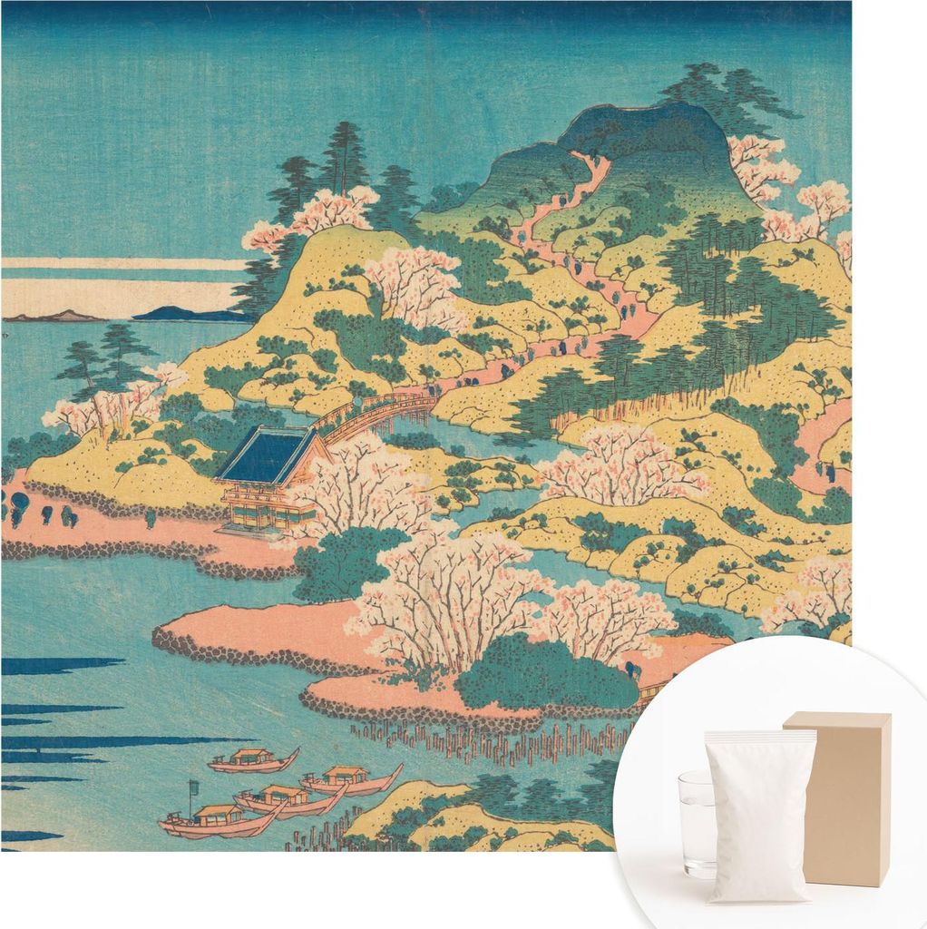 Fototapete - Wandbilder für Wohnzimmer - 250x250 cm - Dekorative Wandfolie - Modernes Design für Wanddekoration - Tapeten für Innenräume - Japa...