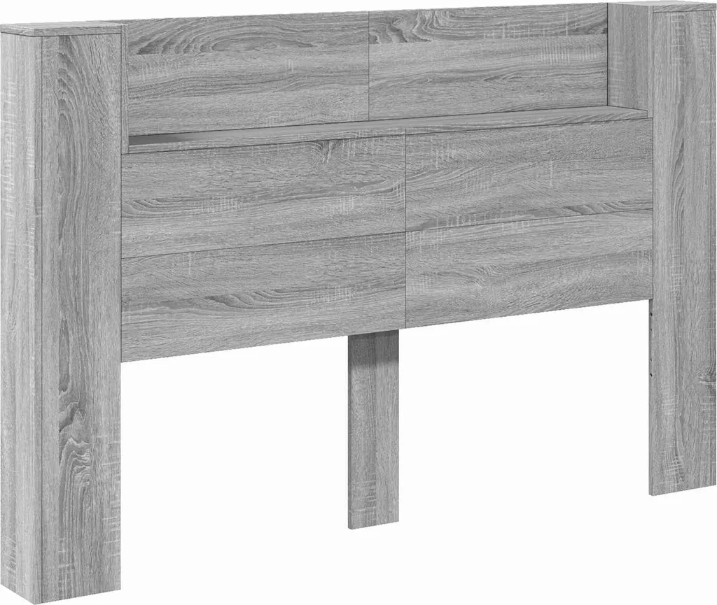 Testiera Letto 160 cm Grigio Sonoma - Testata Letto Matrimoniale Moderna
