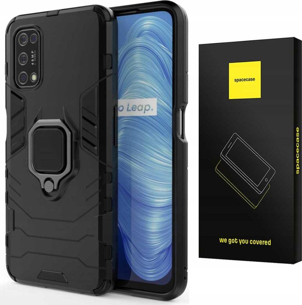 Spacecase X-Ring Realme 7 5G czarny