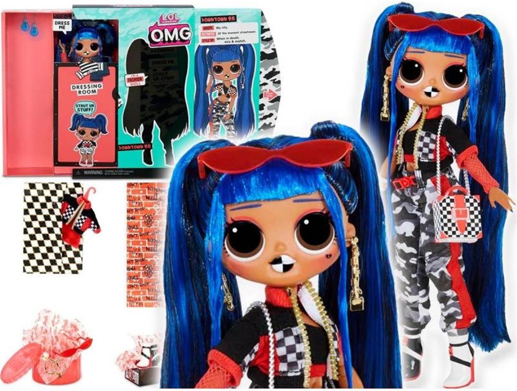 L.O.L. Surprise! OMG 3.8 Doll- Downtown BB, Modelka, Žena, Obrázok produktu 