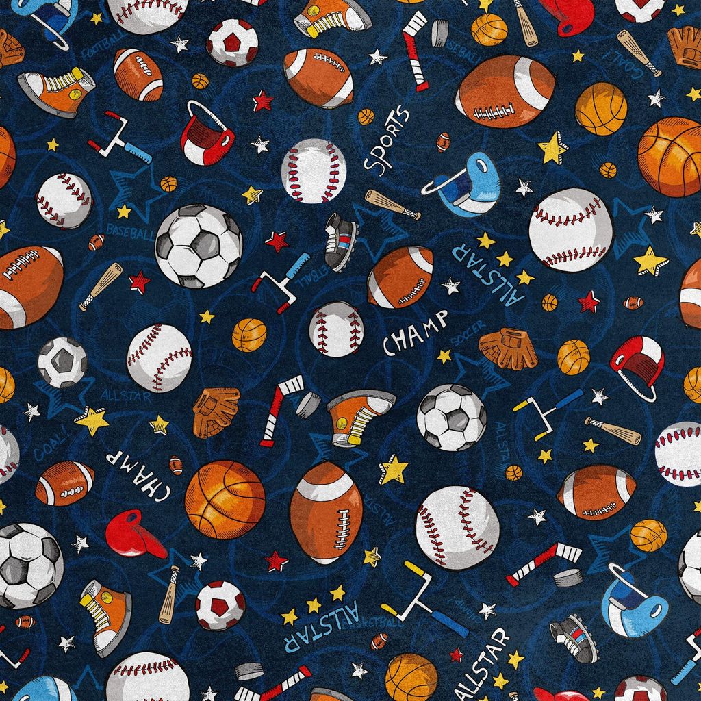 Royal Samt Stoff Polyester Zum Nähen - Motiv Bälle für das Spiel