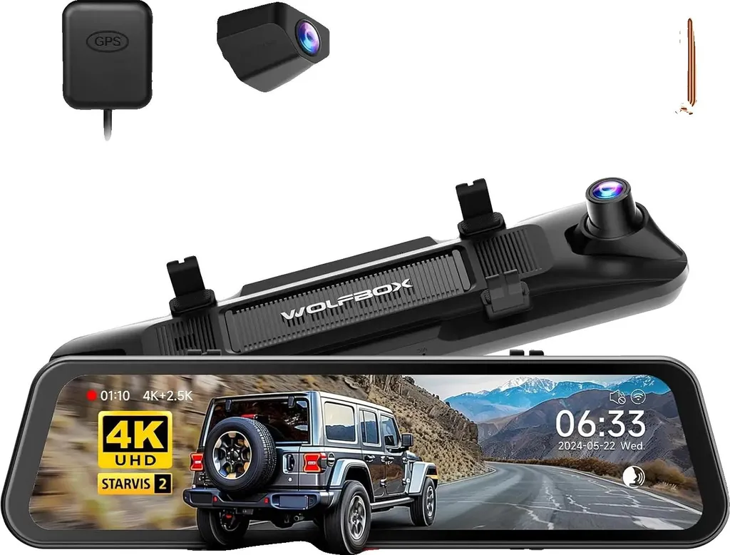 Caméra de bord 4K G900 PRO pour protéger votre véhicule jour et nuit