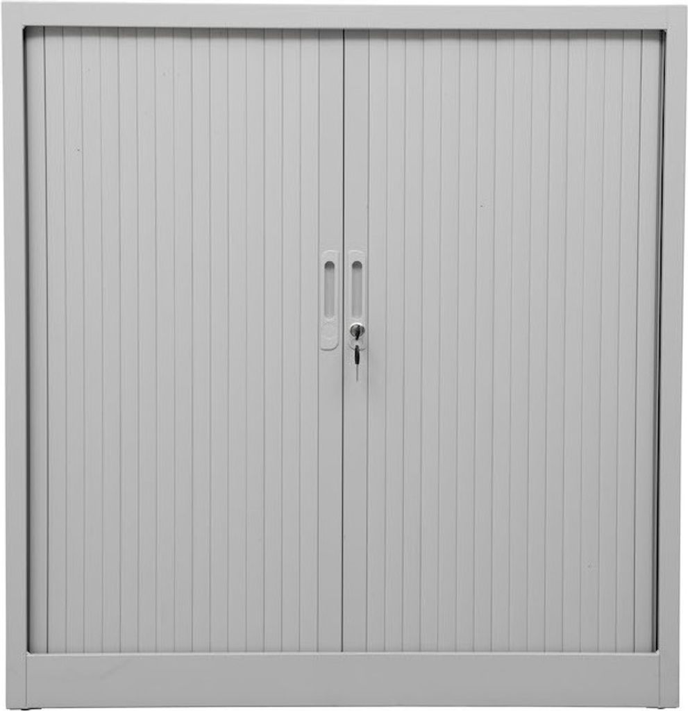 Rollladenschrank Weasel | 2 Ordernhöhen | HxBxT 105x120x40 cm | Grau