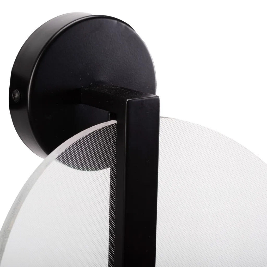 Applique Murale Toolight APP1313-W Black : Éclairage Gain de Place