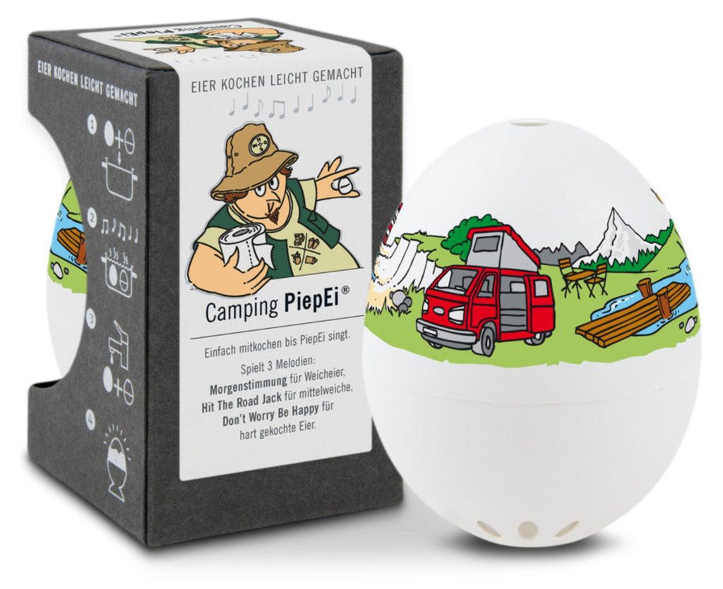 Brainstream PiepEi Camping Ei Eierkocher Frühstücksei Ei Produktbild 