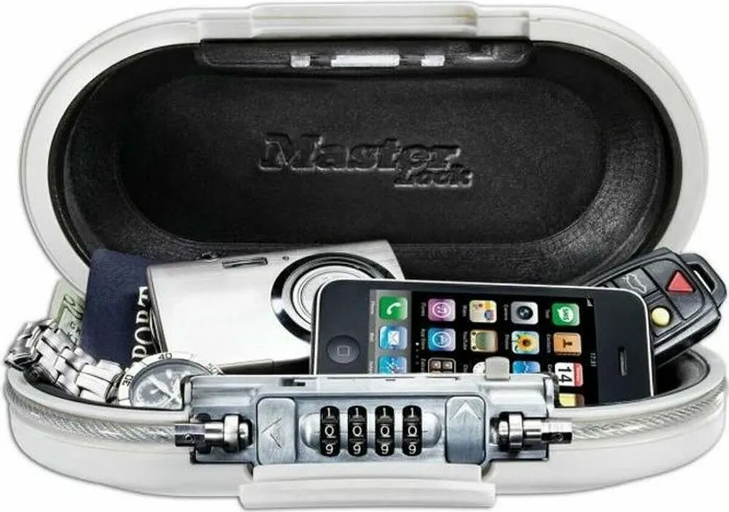 Évitez le Vol de vos Objets avec ce Coffre Portable Master Lock