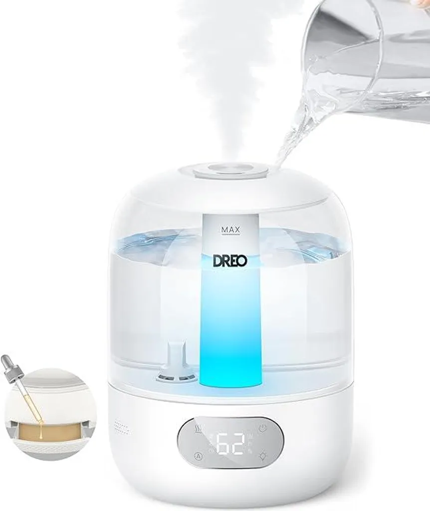 Umidificatore con diffusore di aromi Dreo DR-HHM006, 29 W, bianco - 6
